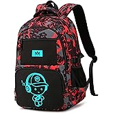 Bluboon Kids Backpack Boys Camo Bookbag Teens Elementary School Bag Daypack Travel Back Pack Middle school