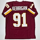 Facsimile Autographed Ryan Kerrigan Washington Red Reprint Laser Auto Football Jersey Size Men's XL