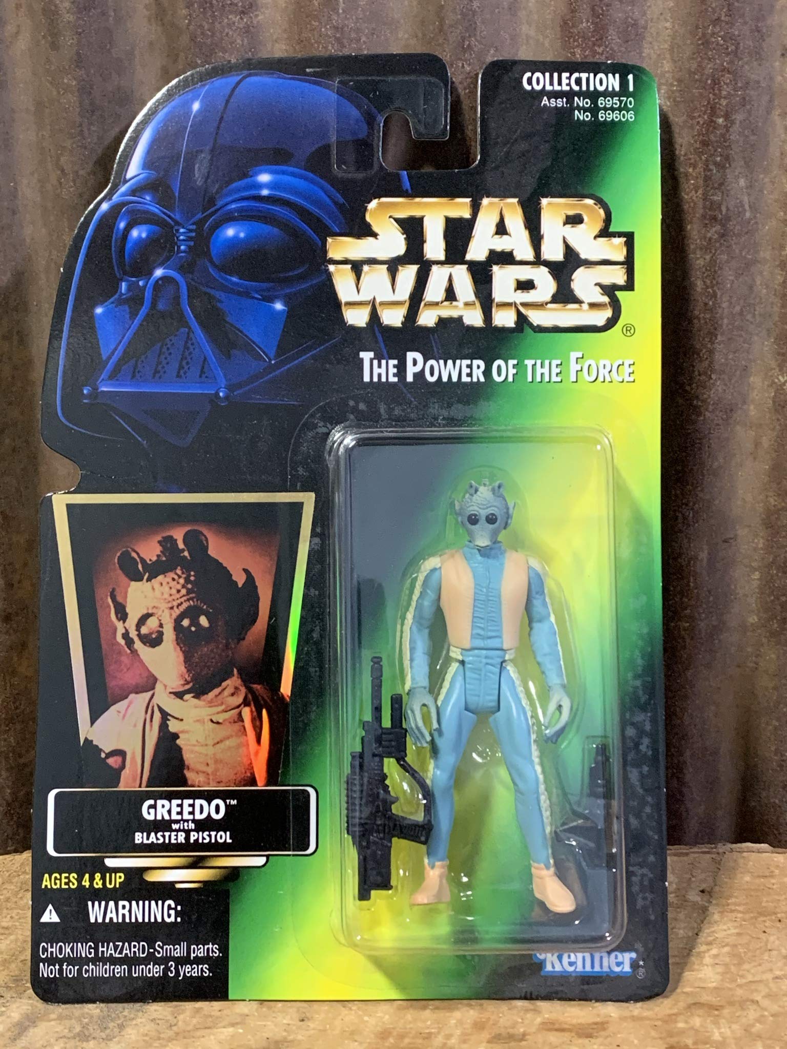 Star Wars: Power of the Force Green Card > Greedo Action Figure