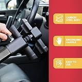 GADLANE Black T-Bar Steering Wheel Lock Car Security with 2 Keys view 3