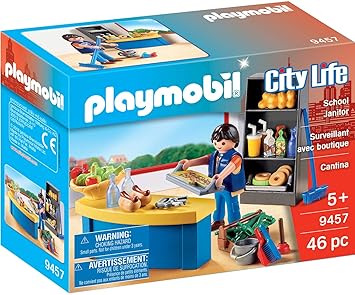 PLAYMOBIL 9457 Hausmeister mit Kiosk