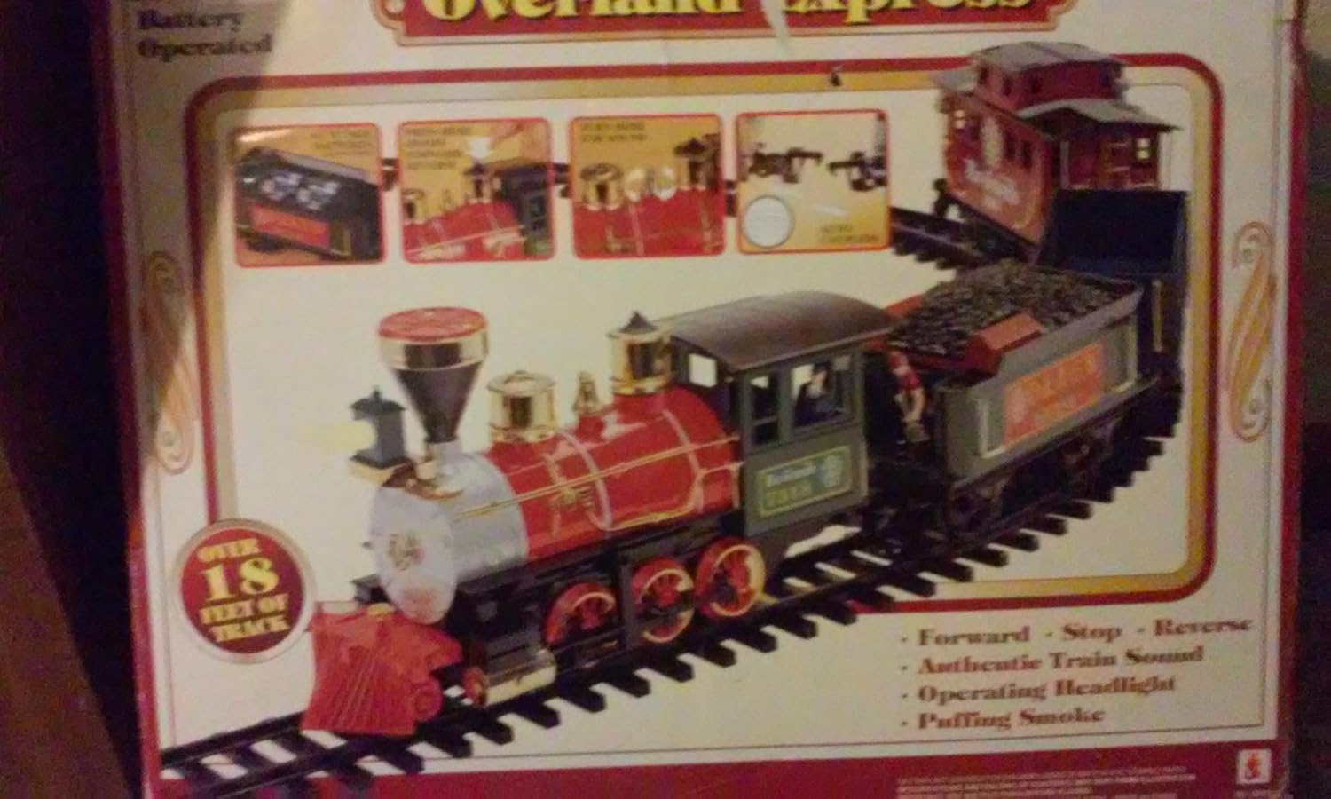overland express train set