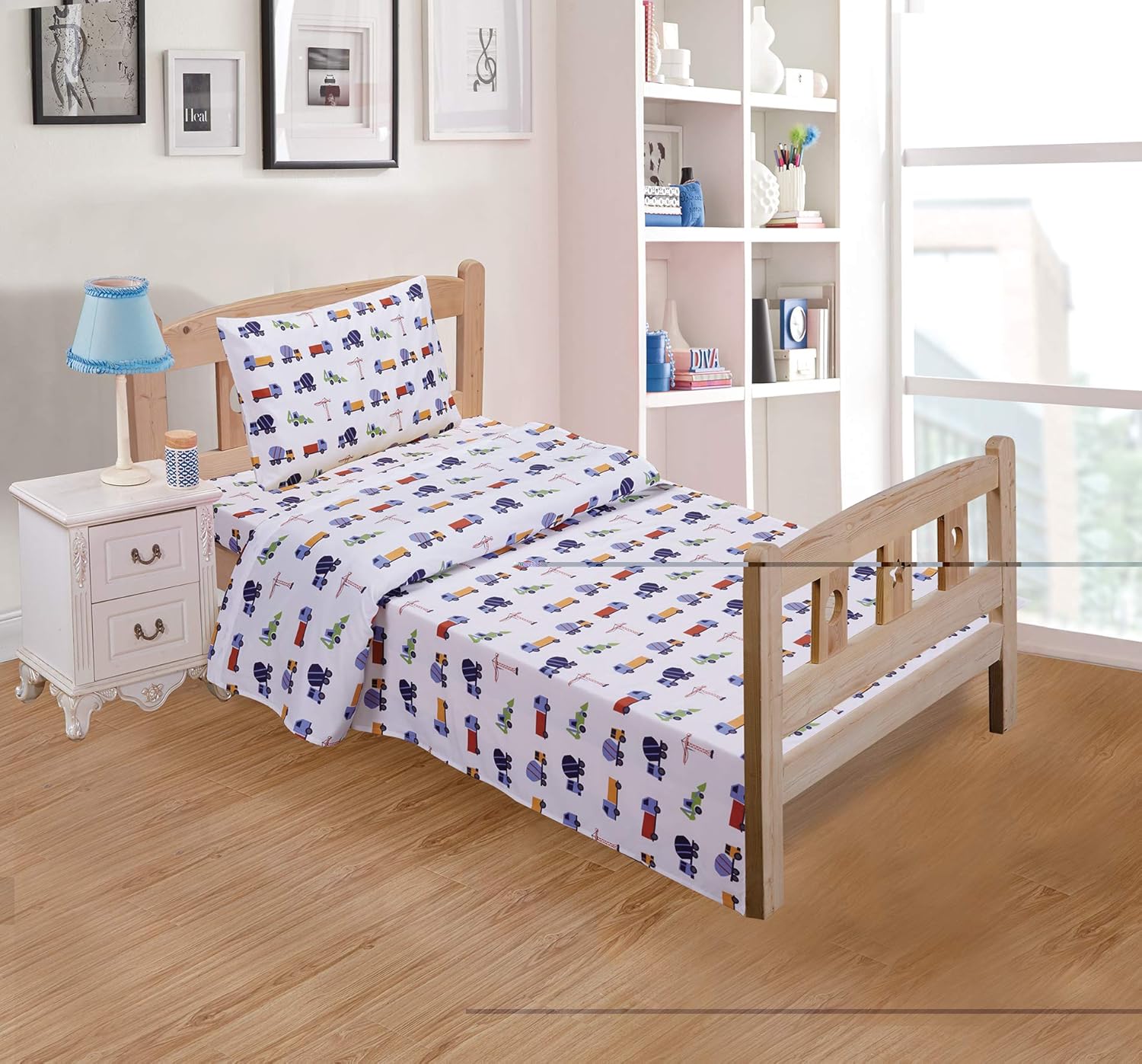 construction truck crib sheets