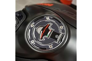 labelbike - 3D Sticker Motorcycle Tank Cap Protection and Decoration in Resin Compatible with Ducati Monster 620 | 800 | S2R 800 | S2R 1000 | S4 | S4R | S4RS | 695 | 821 | 1200S | 1200R | 797 | 937