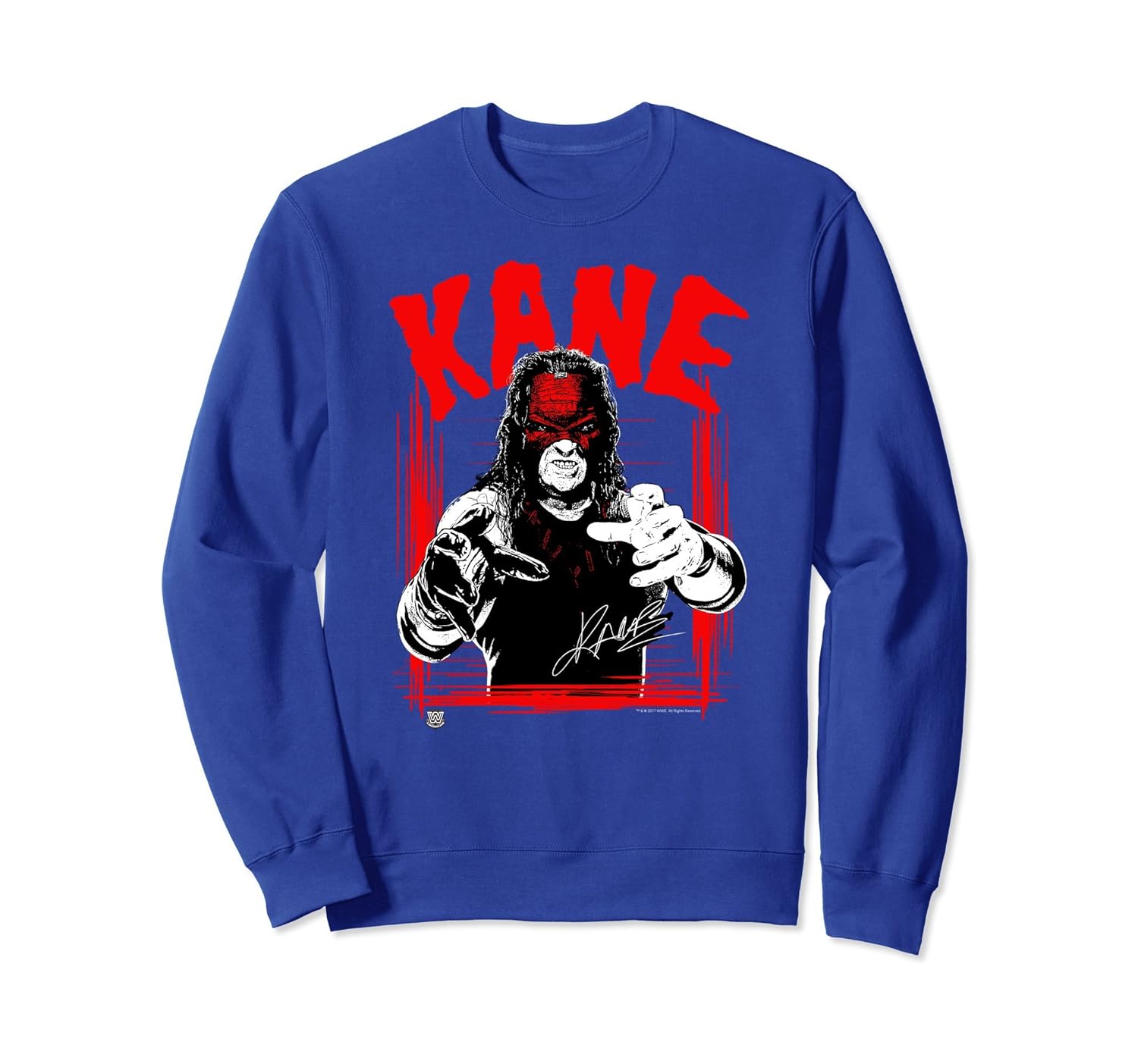 WWE KANE Horror Font Sweatshirt-ANZ