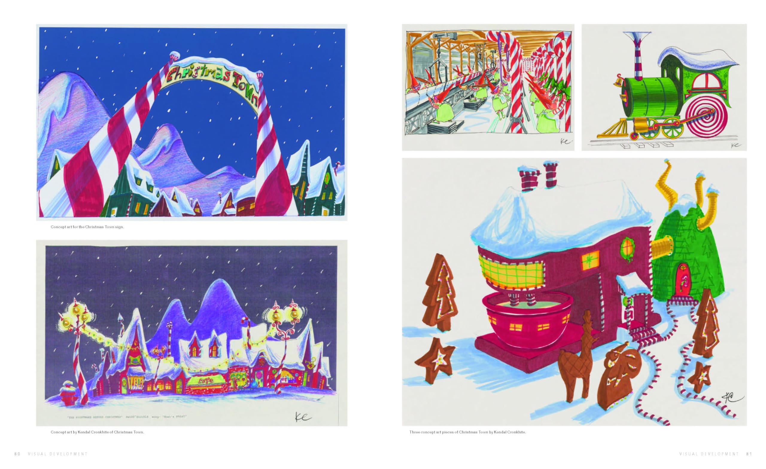 Tim Burton's The Nightmare Before Christmas Visual Companion (Disney Editions Deluxe)