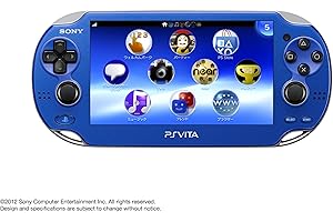 SIE PlayStation Vita, WiFi Sapphire Blue, Japanese Version