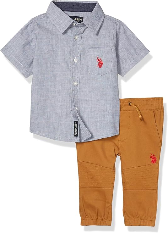 U.S. POLO ASSN. Baby Boys' Pants Set Buy Online at Best Price in UAE