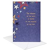 American Greetings Thank You Card for Military (Respect and Gratitude)