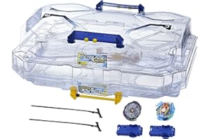 Beyblade Burst Evolution Switchstrike Battle Tower-Includes 2-Level Beystadium, Battling Tops, & Launchers-Age 8+, Multicolor