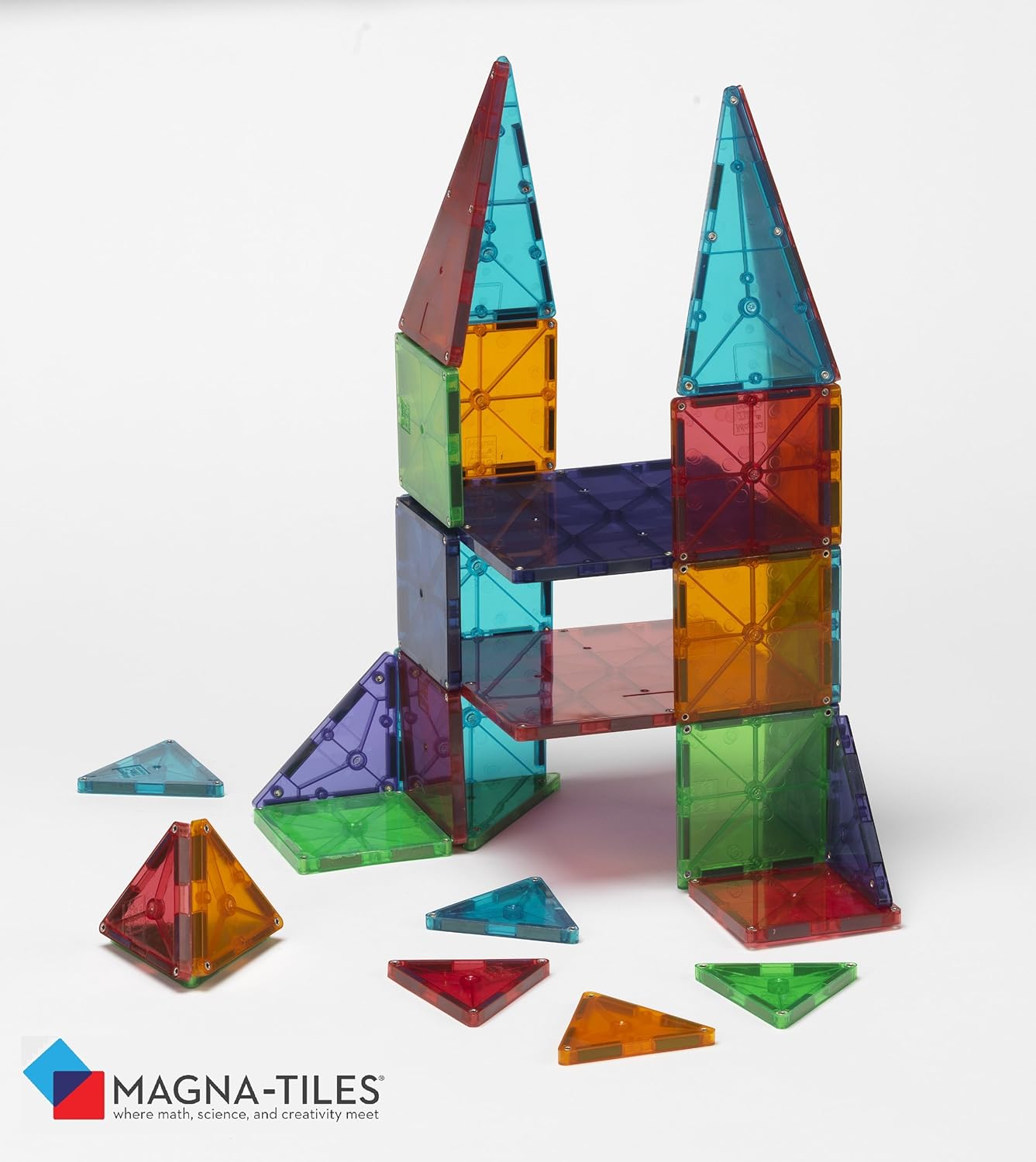 magna tiles 48 piece deluxe set