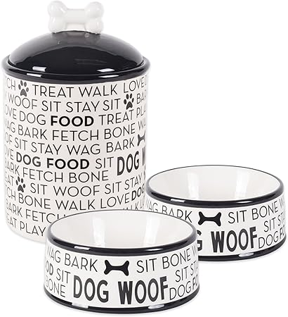 ceramic dog food storage