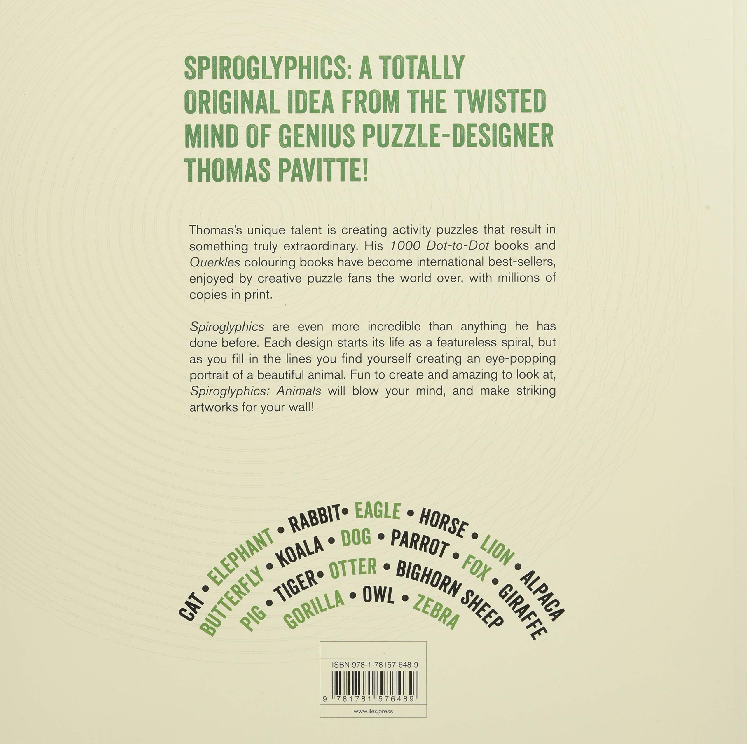 Featured image of post Spiroglyphics Printable Free Animals