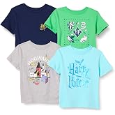 Amazon Essentials Boys and Toddlers' Short Sleeve Tee Shirts, Cotton Jersey, Multipacks