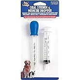 Pet Lodge Oral Syringe & Medicine Dropper for Animals Administer Food & Medicine to Your Pet (Item No. 171601)