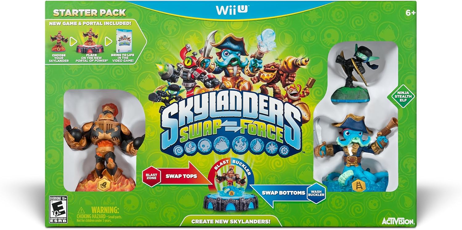 Skylanders Swap Force Starter Kit WiiU Wii U nintendo_wii_u