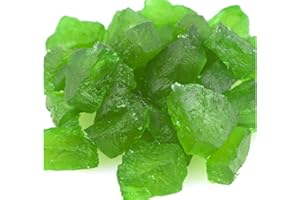 BEULAH'S Green Pineapple Wedges Candied Fruit Glaze 1 pound