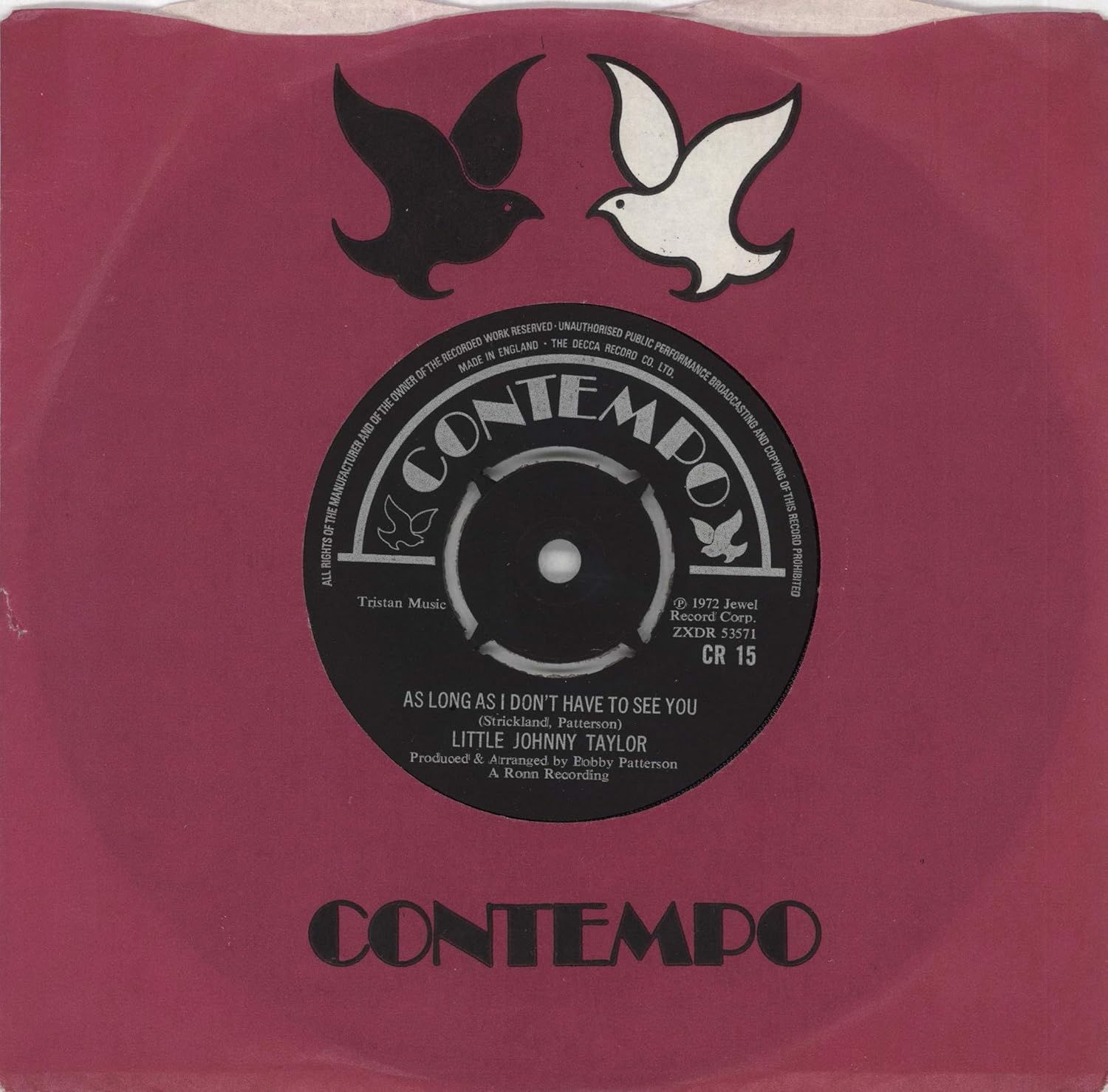 Little Johnny Taylor As Long As I Don T Have To See You Amazon Com Music