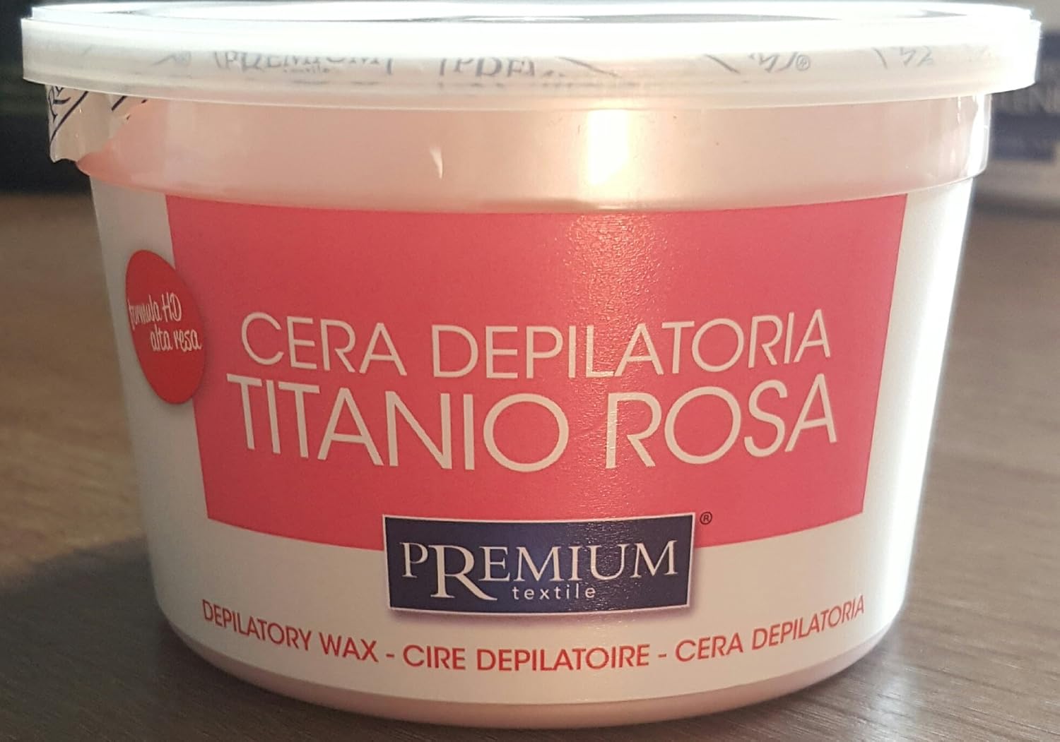 Premium Rosa Titanio cálido Cera, 350 ml para el microondas ...