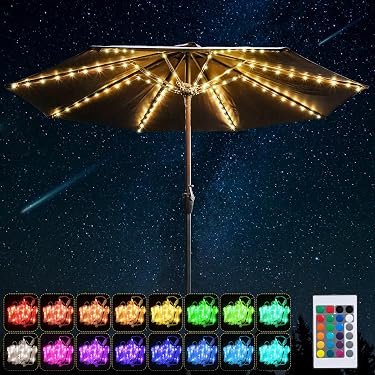 led patio umbrella amazon Best Sellers: Best Lights MUNICHMINI Traxstech Rod Holder (RSU-4) Fill the four panels Model:ZDC72HB