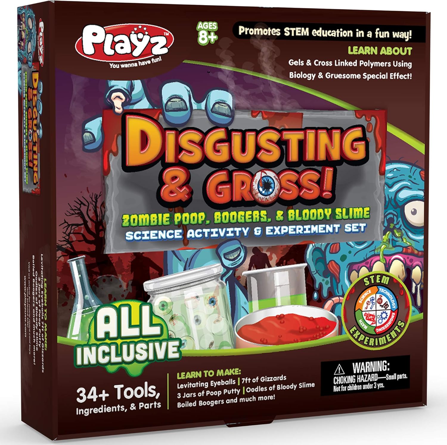 totally disgusting science activity set