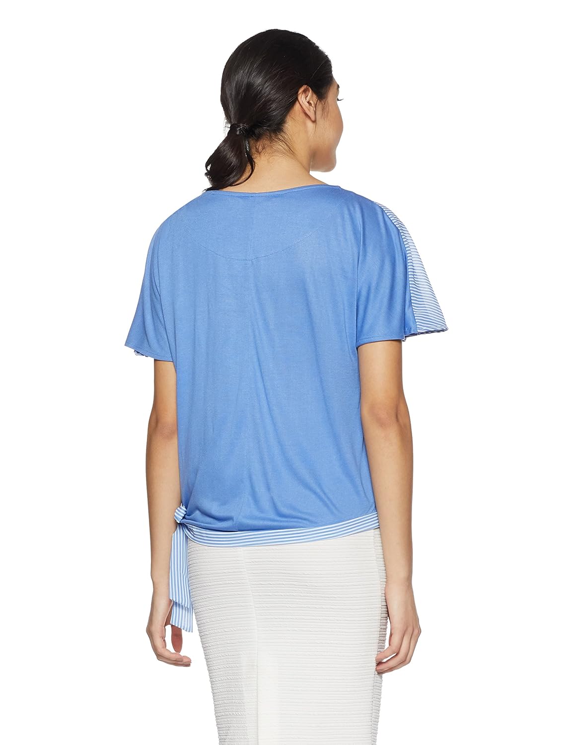 dj&c by fbb women's floral regular fit t-shirt