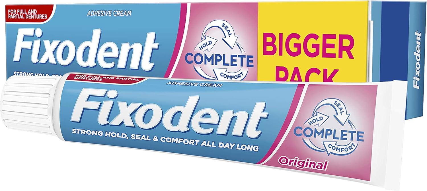 Fixodent Complete Denture Adhesive, 70g Amazon.co.uk Health & Personal Care