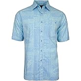 Weekender Men's Hawaiian Cotton Print Shirt - Sandy Lane