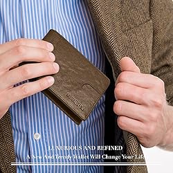 RUNBOX Wallet for Men and Women Slim Rfid Leather 2