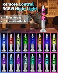 17 Colors Changing Liquid Motion Lamp with