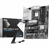 MSI PRO Z890-S WIFI Motherboard ATX Intel Core Ultra LGA 1851 DDR5 PCIe 5.0 M.2