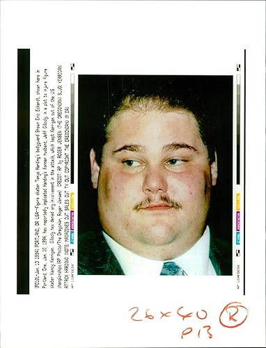 Amazoncom Vintage Photo Of Shawn Eckhardt Tonya Harding39s