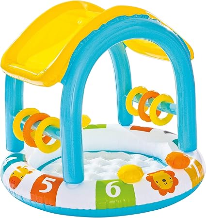 Intex Inflatable Sun Shaded Baby Pool 
