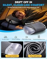 Hikenture Camping Pillow with Removable Cover Ultralight Inflatable Neck Support view 5