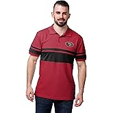 FOCO NFL Team Logo Polo Short Sleeve Shirt