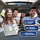 CUQOO 2 Pack Car Dehumidifier Silica Gel Damp Absorber 225g with Indicator view 5