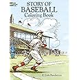 Story of Baseball Coloring Book: E. Lisle Reedstrom: 9780486267487 ...