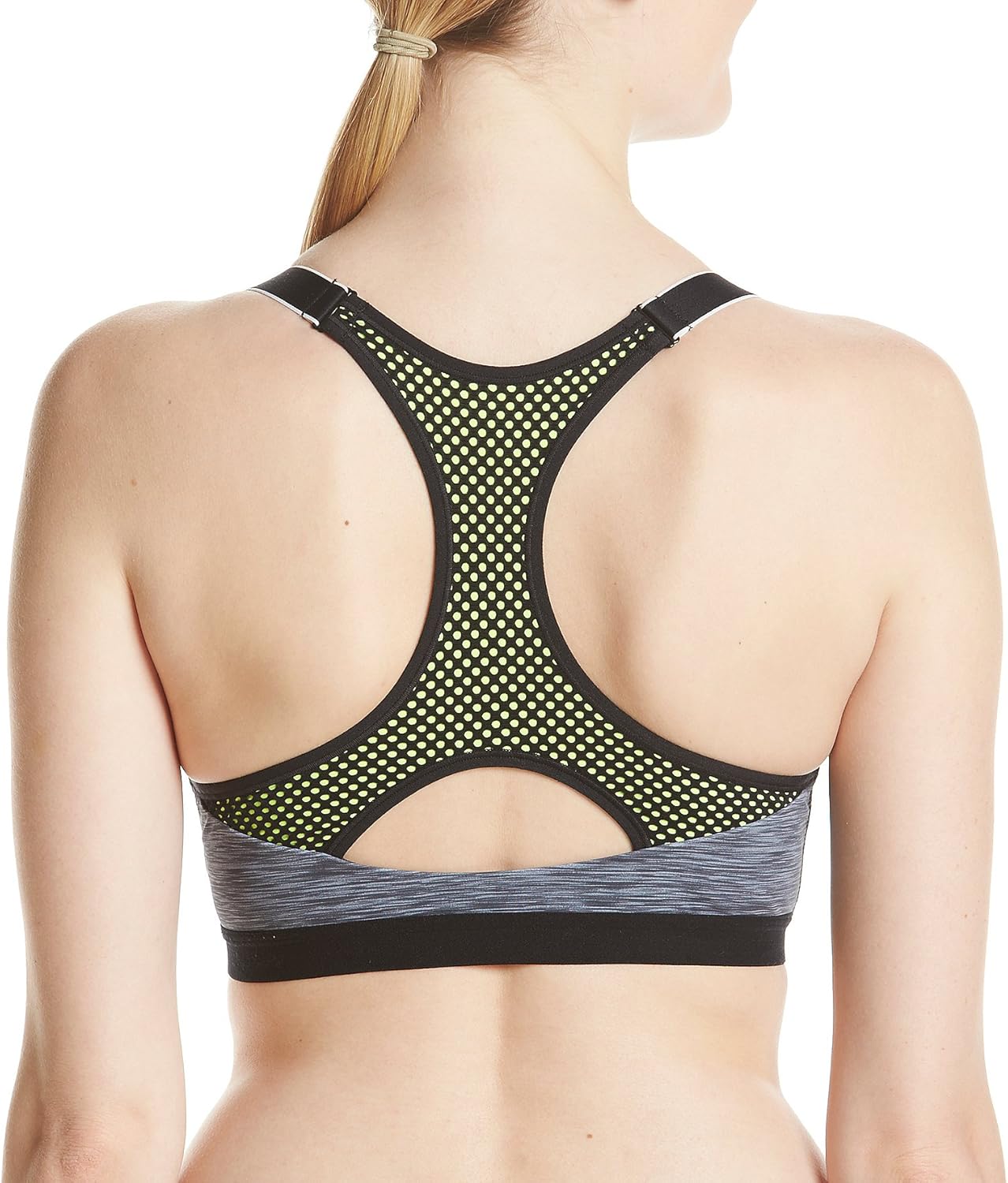 Maidenform Women's Sport Secure Zip Front Underwire Racerback DM7991 at  Women’s Clothing store