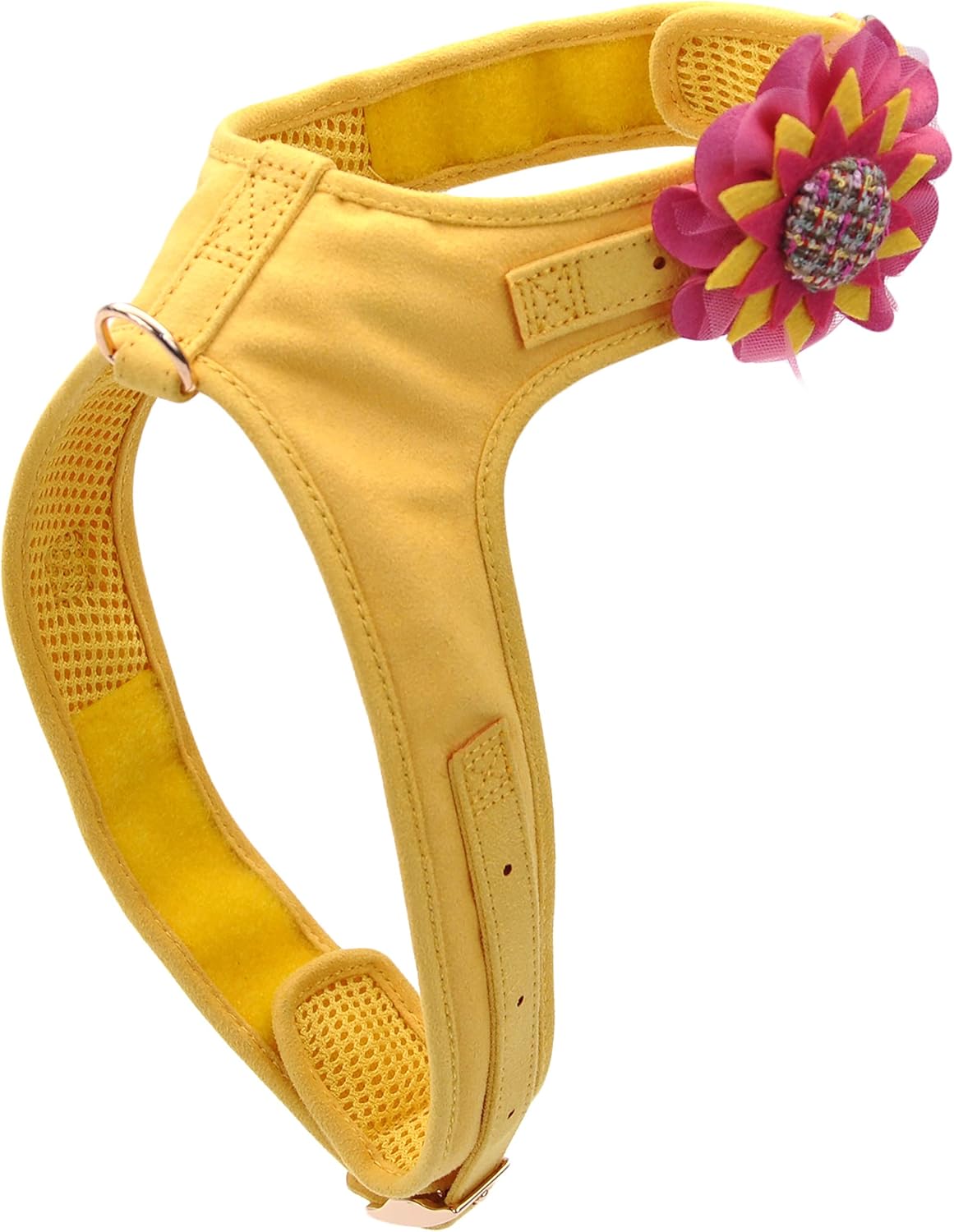 COASTAL PET PRODUCTS Accent Dog Harness Yellow, One Size - Image 3