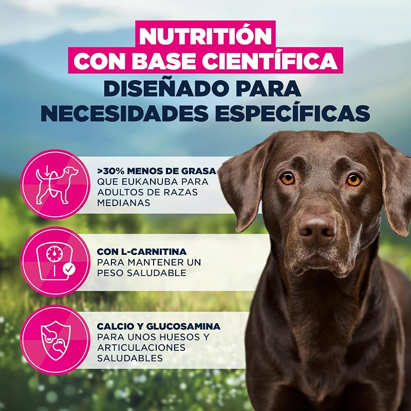 Weight Control - Alimento Seco para Perros, Pollo, 15kg