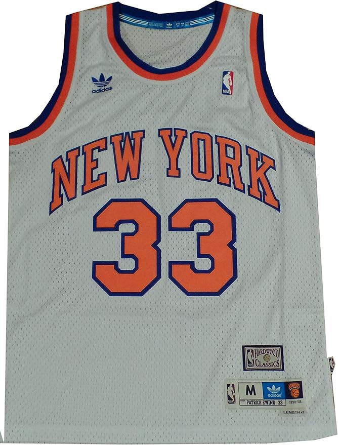 white knicks jersey