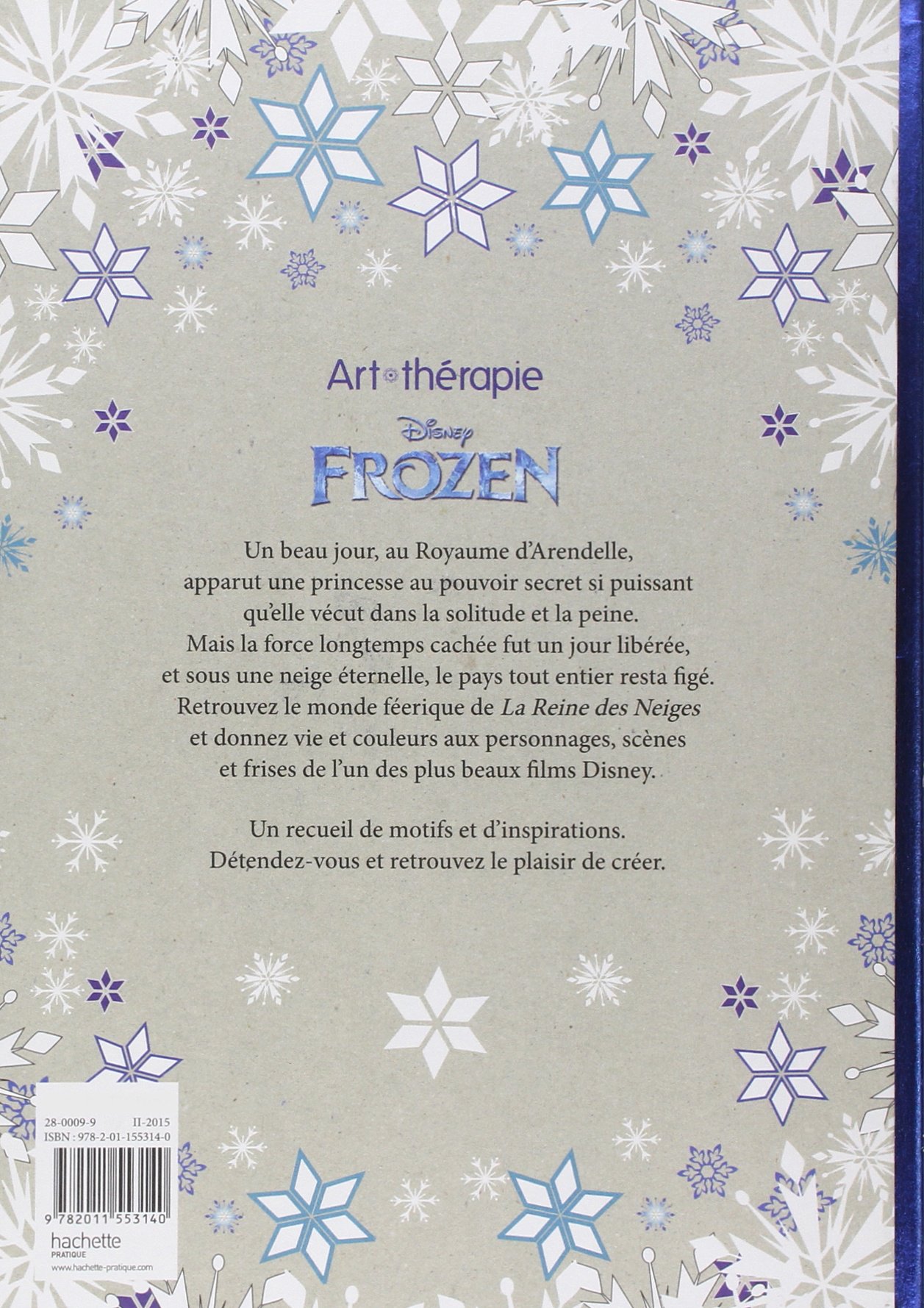 Frozen 100 coloriages anti stress Amazon Disney Books