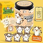 Stofinity Positive Cow Gifts For Women Cow Lovers - Daily Affirmation Cards For Men Coworkers, Cute Friend Birthday Gifts For Women Teacher, Trendy Stuff Teenage Girl Gift For Christmas, Easter