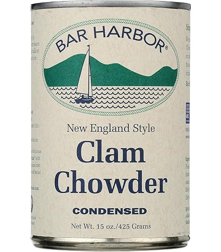 Amazon.com : LaMonica New England Clam Chowder, Condensed, 51 Oz