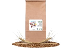 BENCH VIEW FARMS Organic Hard Red Wheat Berries - 10lbs