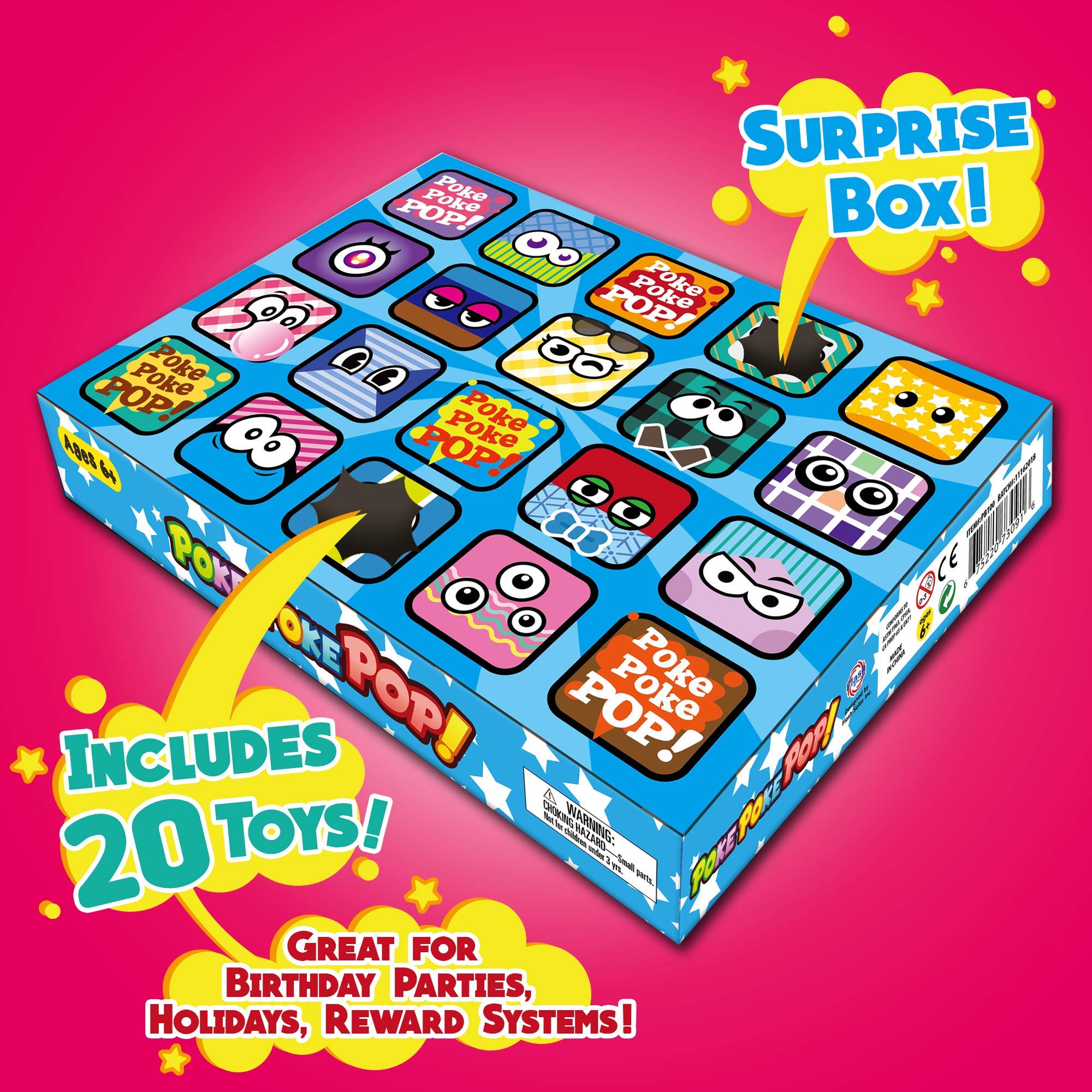 Poke Poke Box Surprise Toy Box For Boys Girls And Kids Perfect For