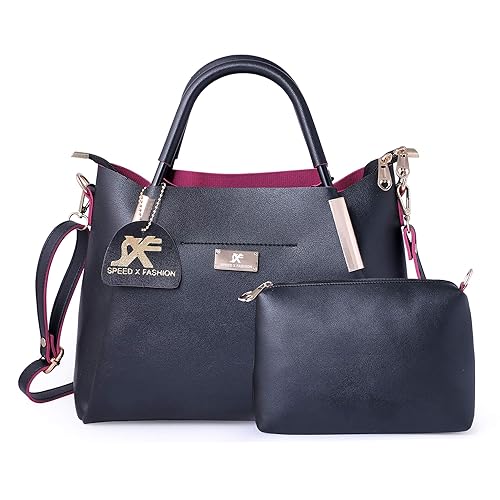 Speed X Fashion Girls/Womens Handbag And Shoulder Bag With Sling Combo (S00MT)