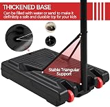 Yaheetech Netball Stand and Post Adjustable Hoop 212-305 cm 38 cm Dia view 8