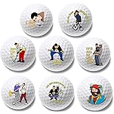 Artpreti Funny Golf Balls for Birthday, Novelty Golfer Gift for Dad Coworkers Golfers Golf Lovers