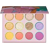 ColourPop x Sailor Moon Pretty Guardian Makeup Palette - Pastel Shadow Palette with Metallic & Matte Finishes - Buildable, Blendable & High-Pigment Formula (0.5 oz)
